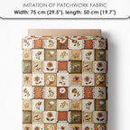 Cotton Patchwork Quilting Fabric Panel – 155×100 cm, 100% Cotton, Made in - Image 7