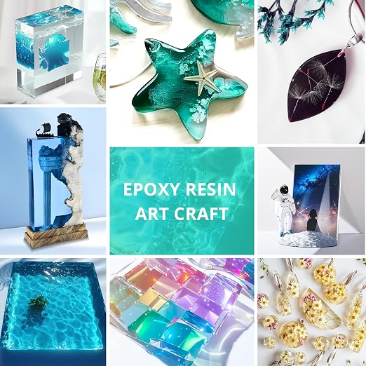Epoxy Resin, KHKD RESIN 1 Gallon Epoxy Resin Kit-2 Part Crystal Clear Resin | - Image 8