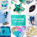 Epoxy Resin, KHKD RESIN 1 Gallon Epoxy Resin Kit-2 Part Crystal Clear Resin | - Image 8