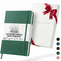 Beechmore Books A4 Sketchbook – 8.5x11 Premium Vegan Leather Bound Large Sketch by BeechmoreBooks