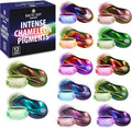 BALTIC DAY Intense Chameleon Mica Powder Set – 12 Hypershift Ultra-Fine Chrome by BALTICDAYpuresoul
