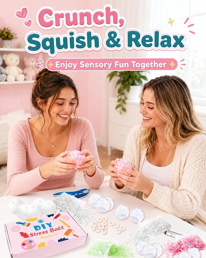 TXGSDXS DIY Squishy Making Kit – Create Your Own Squishy Stress Balls - Image 3
