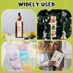 120 PCS Wood Blank Bookmarks Set - Image 4