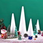 FFchuanhe 20-Pack Craft Foam Cones, Foam Tree Cones, - Image 3