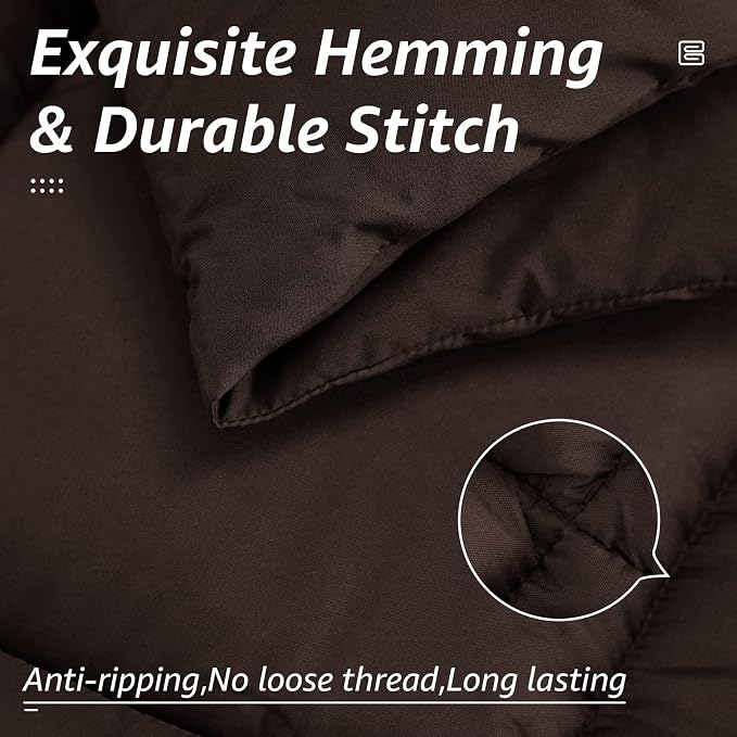 HYLEORY All Season Twin Size Bed Comforter - Image 4