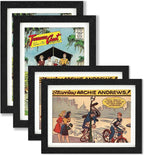 JupDec Comic Book Frame, Premium Wood Display Case by JupDec