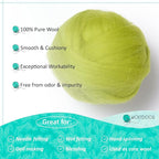 Kondoos Natural Wool roving, 2 OZ. Best Wool - Image 3