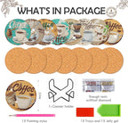 Sitsink Coffee Diamond Painting Coasters Kits - Image 2