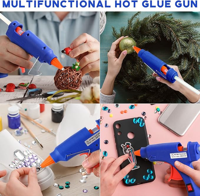Zhengmy 2 Pieces Mini Hot Glue Gun - Image 7