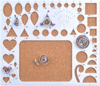 1 Set of Paper Quilling Template Board Quilling Mould - Image 5
