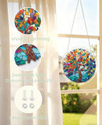 Acrylic Puzzle Suncatcher, Tree of Colorful Sun Catcher - Image 7