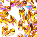 100PCS 18x9mm Large AB Colorful Rhinestones Jewels Gems by Unknown