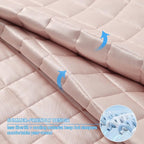 YnM Cooling Weighted Blanket for Adults, 30lbs Heavy Bed Throw Comforter - Image 3