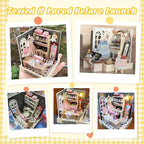 Flever Dollhouse Miniature DIY House Kit Creative Room - Image 7