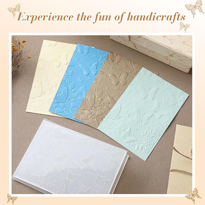 Geiserailie 1 Pcs Embossing Folders 2d/3D Embossing Machine Template Paper Card - Image 6