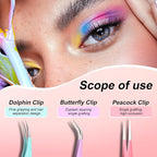5pcs Eyelash Extension Tweezers High Precision，Straight and Curved Volume Lash - Image 3