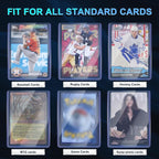 400 Card Sleeves, Baseball Card Sleeves, Hard Plastic Card Holder - Image 5