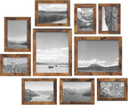 SONGMICS Picture Frames, Collage Picture Frames Set of 10, Two 8x10, Four 5x7 by Unknown