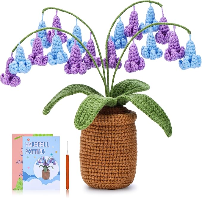 kgxulr Crochet Kit, Crochet Flowers Kit | Crochet Kit by kgxulr