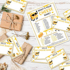 What's Your Cheese Name Game Cards, Birthday Game Supplies, 1 Cheese Name Game - Image 3
