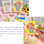 Piatoeke 16PCS 5.9×4.7in Unfinished Wood Craft to Paint, Fun Things to Paint - Image 4