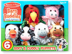 Melissa & Doug Barn Buddies Hand Puppets - Image 3