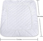 Utopia Bedding Quilted Fitted Mattress Pad RV King Size Elastic Fitted Mattress - Image 4