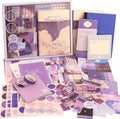 emmoolife 348 Pcs Scrapbooking Supplies Kit, Vintage Aesthetic Scrapbook Kit by emmoolife