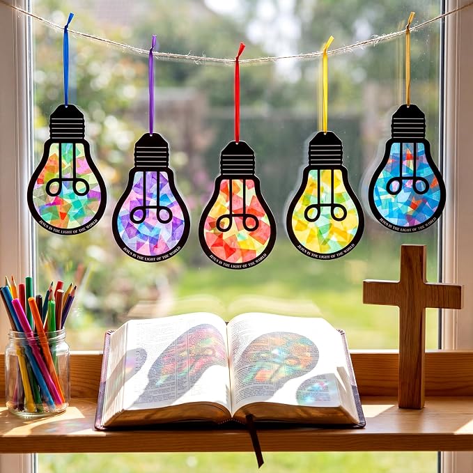 Eersida 32 Sets Illumination Crafts Bulk 2026 Vbs, Jesus is The Light of The - Image 8