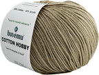 Cotton Hobby Yarn for Amigurumi Crochet & Knitting | 1.76 oz / 180 yds by buvemu