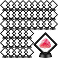 60 Pcs 3D Floating Display Case PE Film Jewelry Storage Box Coins Display Frame by FairySandy