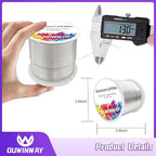 16Gauge Silver Aluminum Crafts Wire 154FT, - Image 2