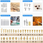 118pcs Wood Burning Kit, Professional Wood Burning Tool - Image 4