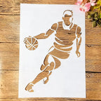 TIAMECH A4 Reusable Basketball Stencil by TIAMECH