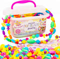 Just My Style Make & Believe Unicorn Pop Beads, 500+ Snap-Together, Bead Kit by JustMyStyle