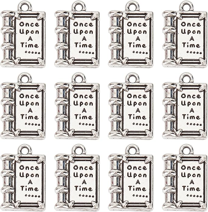 SUNNYCLUE 1 Box 80Pcs Book Charms Inspirational Message Graduation Book Charm by SUNNYCLUE