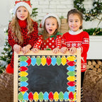 69Ft Christmas Light Bulb Bulletin Board Border Xmas Light - Image 4