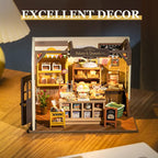 ROBOTIME Miniature House Kit DIY Mini Dollhouse - Image 3