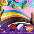 Morcheiong 12 Pcs Self Adhesive Felt Sheet Soft Felt Sheets - Image 3