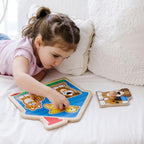 Melissa & Doug Pet Animals Jumbo Knob Puzzle, Wooden Peg Puzzle - Image 5