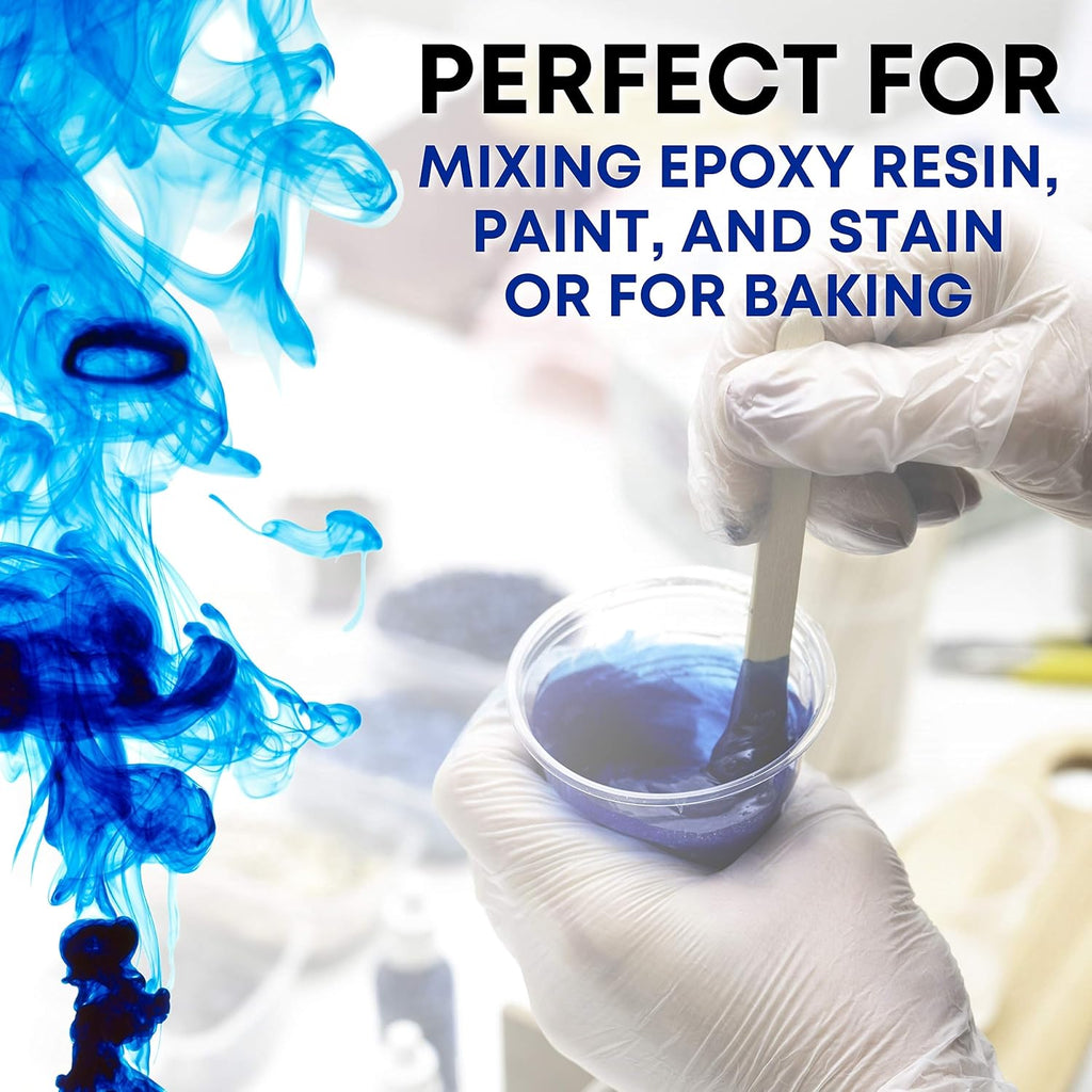 [50 Pack] NEW SIZE 12oz Graduated Mixing Cups - Durable PET, Clear Measurement Markings in oz, mL and cups - For Resin, Paint, Mixing and Crafts