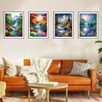 DOZEEZOP 4 Pack 5D Diamond Painting Kits - Image 6