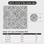 DKTIE Bohemian Decor Stained Glass Window Film - Image 9