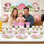 168Pcs Farm 2nd Birthday Party Supplies - Image 5