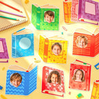 60pcs Book Theme DIY Cutouts Book Bulletin Board Decoration Set Colorful - Image 4