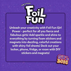 Skillmatics Foil Fun – Girl Power, DIY Foil Art Craft Kit - Image 8