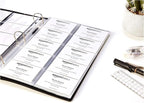 Amazon Basics Business Card Protector Pages - Image 6