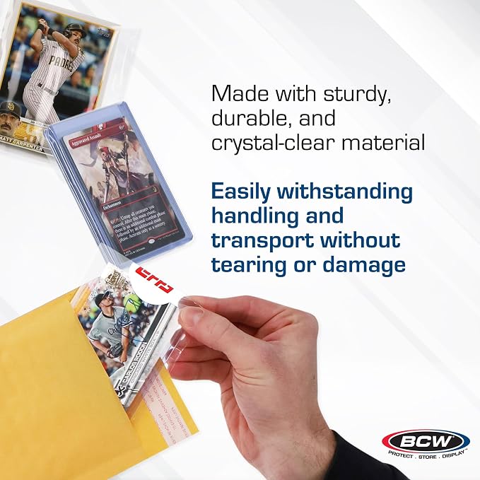 BCW Resealable Team Set Bags – 300 Count | Holds 35 Loose Cards or 5 Standard - Image 5