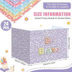 Honoson 24 Pcs Bulk Inspirational Privacy Folders - Image 2