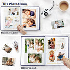 Artfeel Photo Album Self Adhesive Scrapbook, Large Photo Book - Image 3